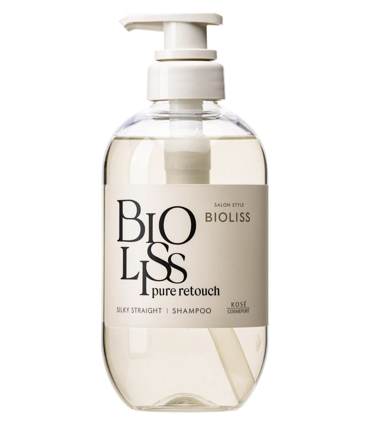 Kose Bioliss Pure Retouch Silky Straight Shampoo & Conditioner Set [480ml x 2]	